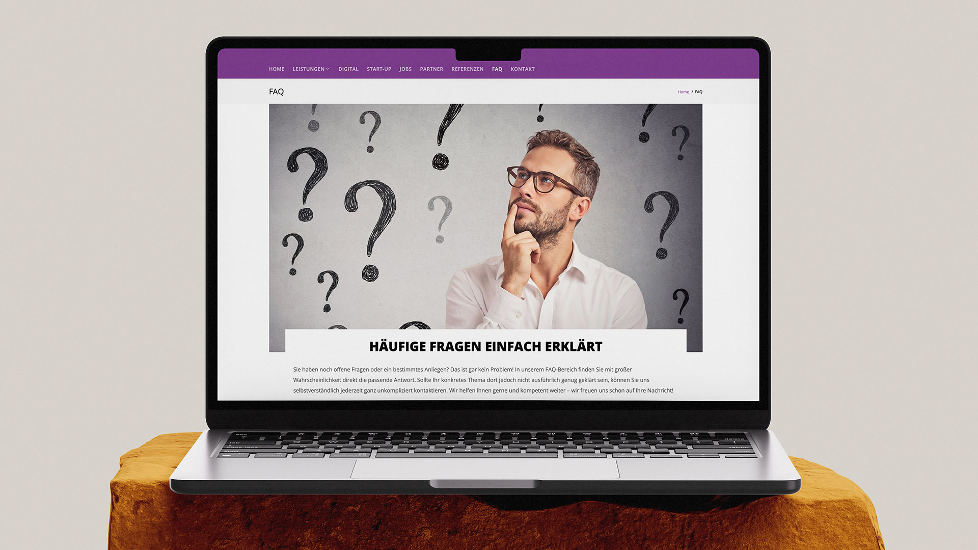 Modernes Image - Webdesign